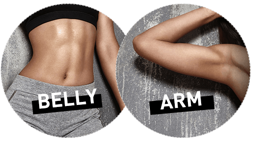 belly & arm